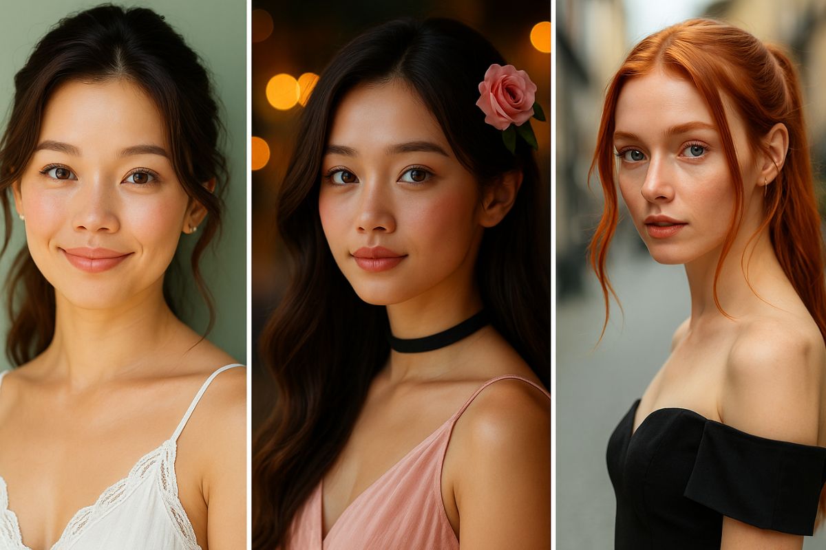 AI Woman Generator for multiple style AI-generated women