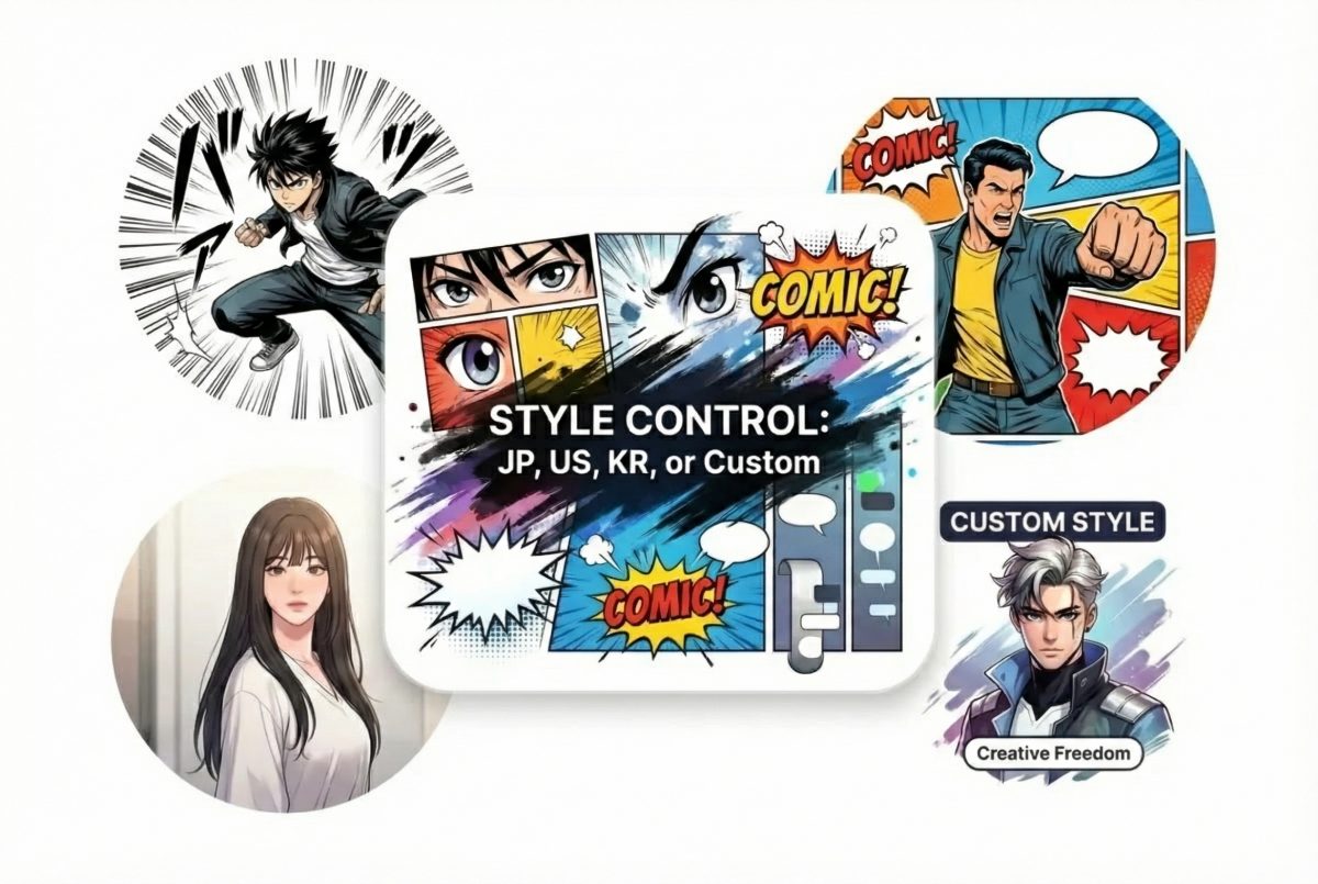 AI 动漫漫画生成器