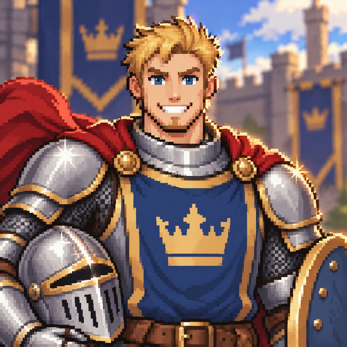 Sir Pixelot – Close-up