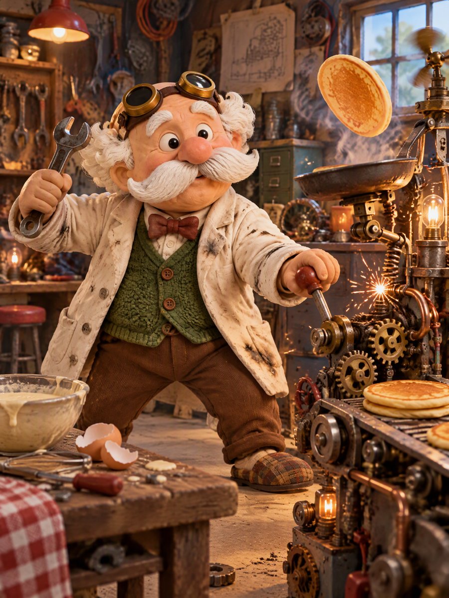 Professor Pebble – Scene