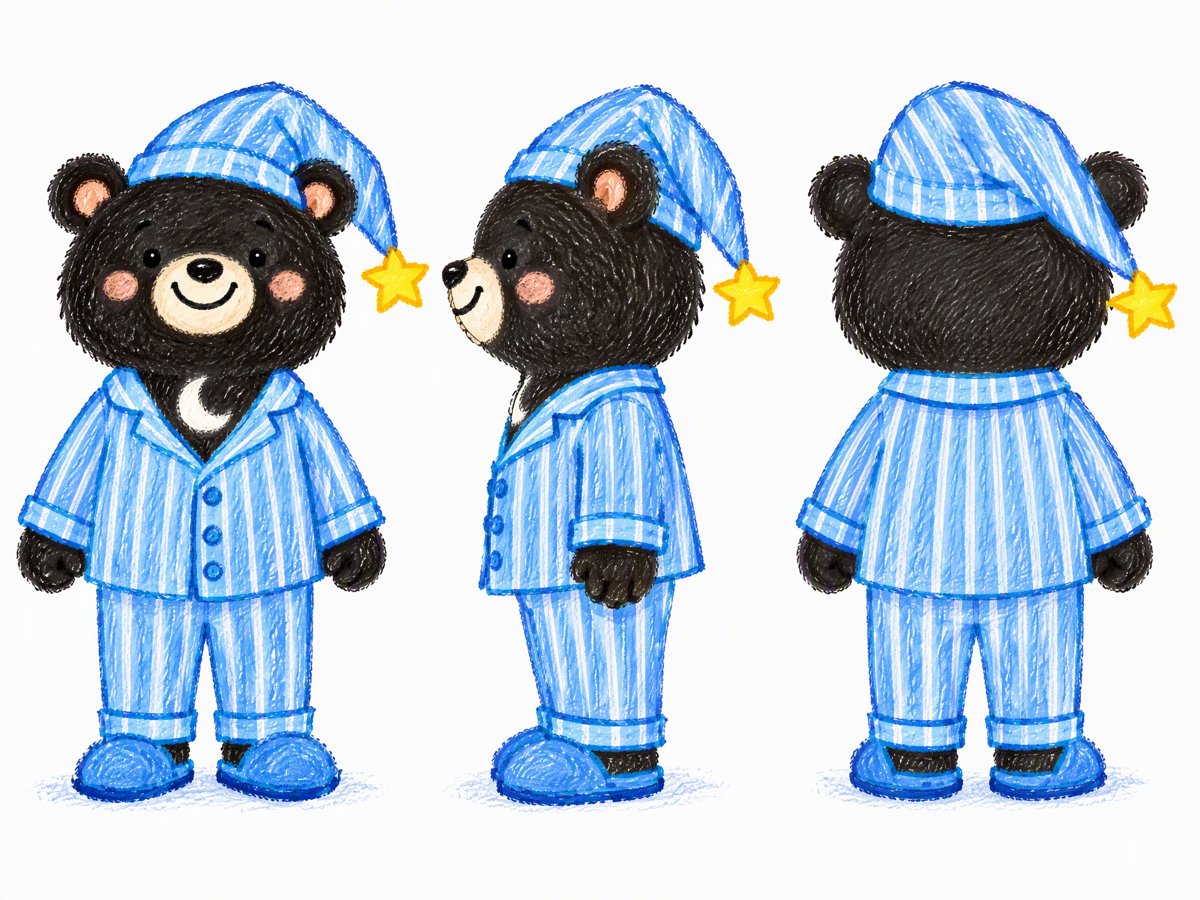 Bobo the Moon Bear – Turnaround