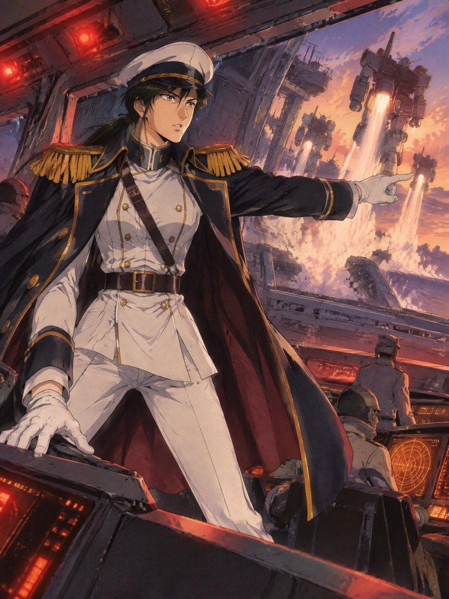 Captain Shion Arata – Scene